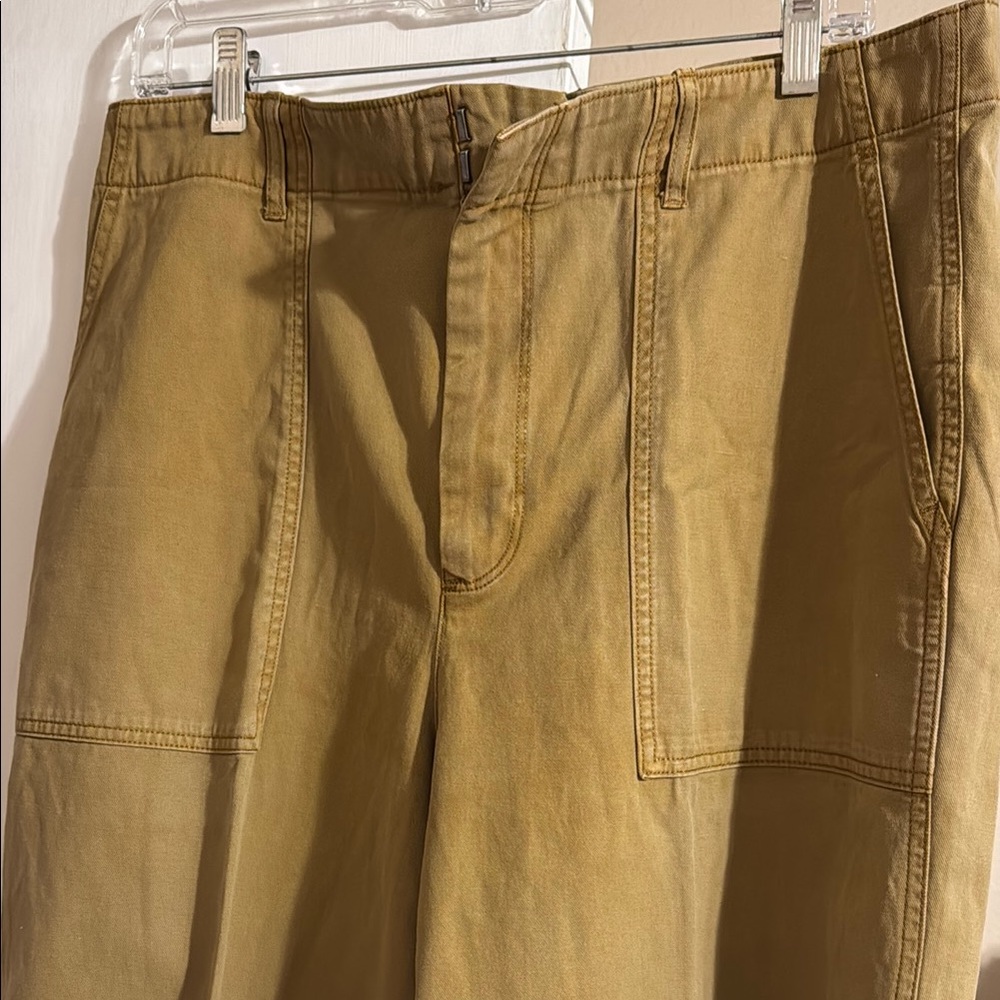 Gap high-rise, wide-leg Pants
